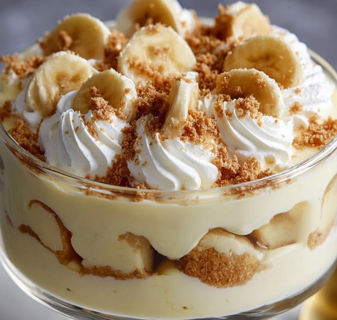 Bananowy deser na żółtkach – krem gotujesz w garnku, nie sypiesz z saszetki